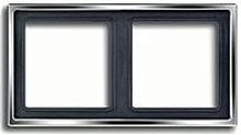 Рамка универсальная Jung LS990 metal 2-м. хром картинка